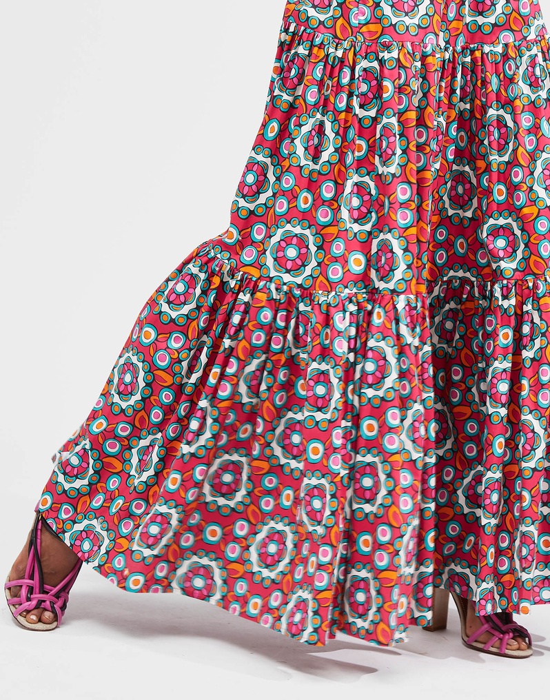 LaDoubleJ Big Skirt LaDoubleJ Big Skirt Kaleidoscope Fuxia SKI0001COT020KAL0004