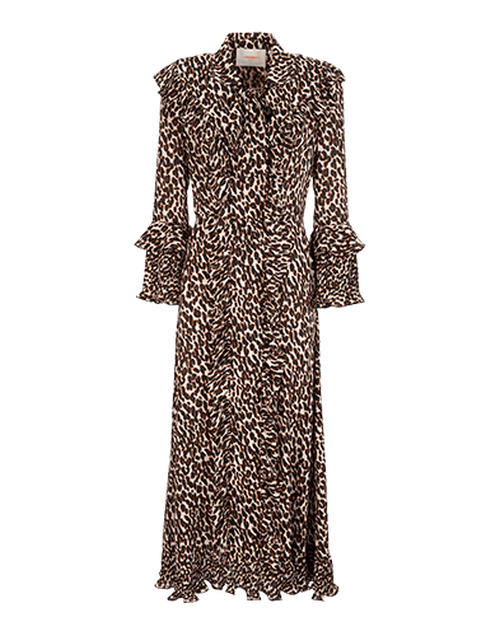 LaDoubleJ Long Fancy Dress Leopard DRE0097DBG001LEO0001