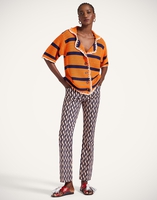 La DoubleJ The Cropped Flare Jean La DoubleJ The Cropped Flare Jean Pesciolini Blue TRO0158COT063PES04BU03