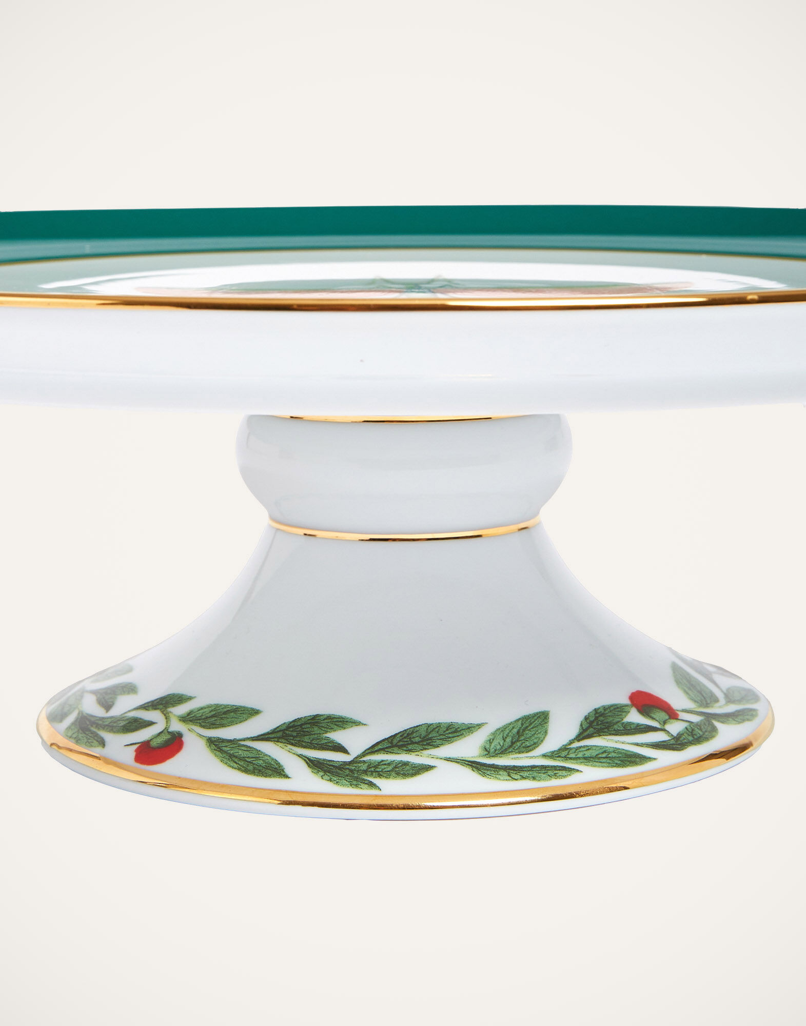 La DoubleJ Cake Stand Libellula Green CAK0001CER001LIB03GR02