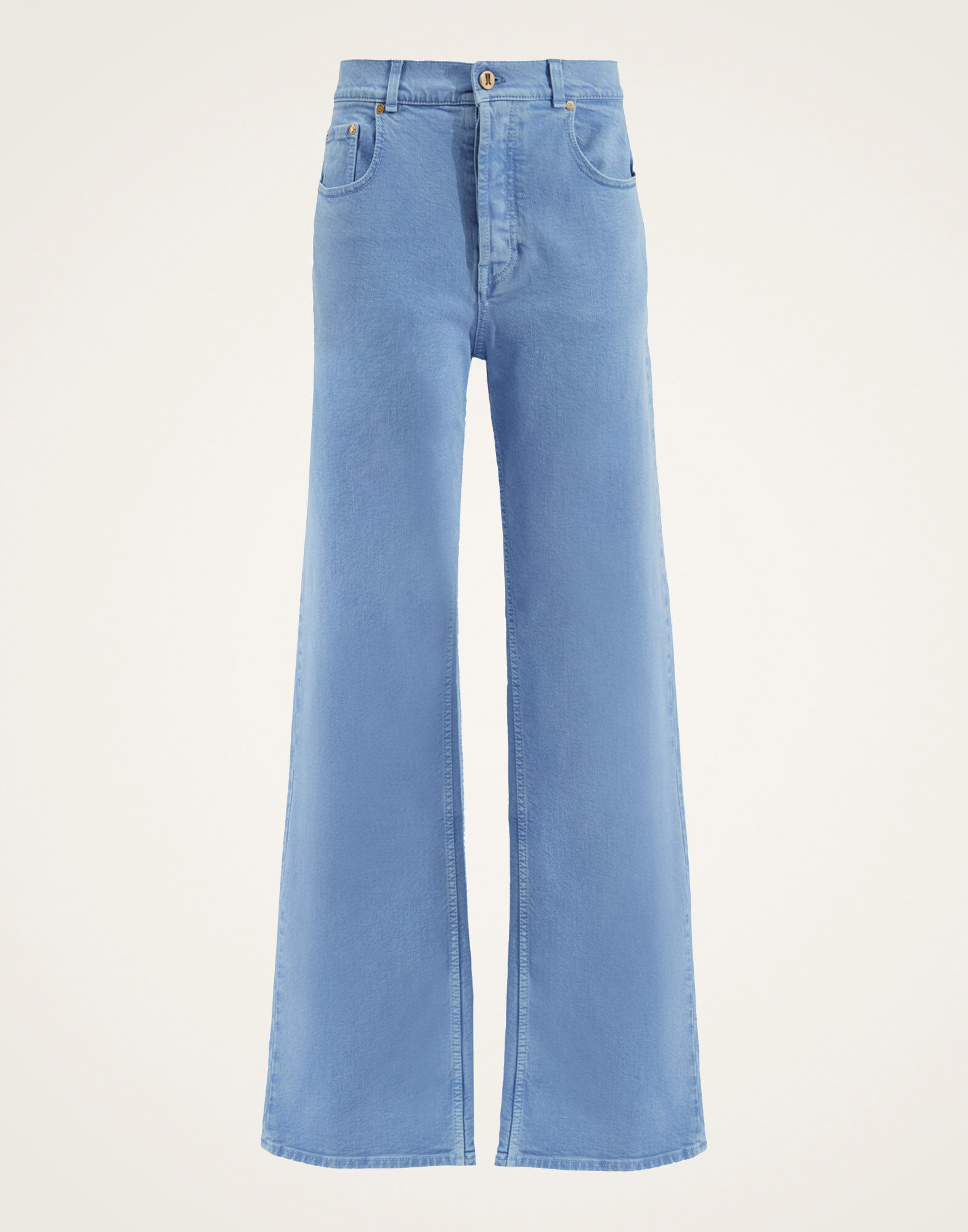 BLESS U デニム ライトブルーMサイズ Bless u strip denim light blue M