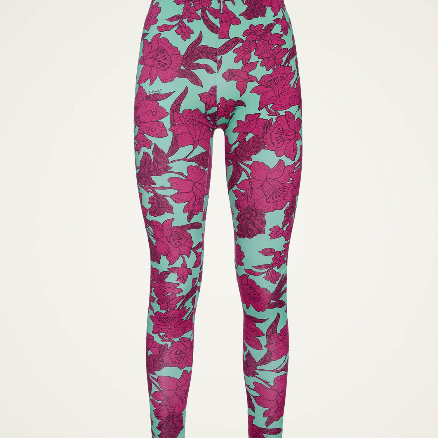 Shop La Doublej Leggings In Lilium Purple