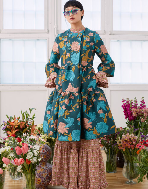 LaDoubleJ Bouncy Coat Lilium Verde JAC0004JAC001LIL0003