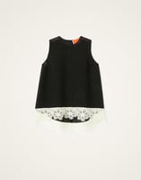 La DoubleJ La Scala Top La DoubleJ La Scala Top Solid Black TOP0159COT077SOLIDBL01