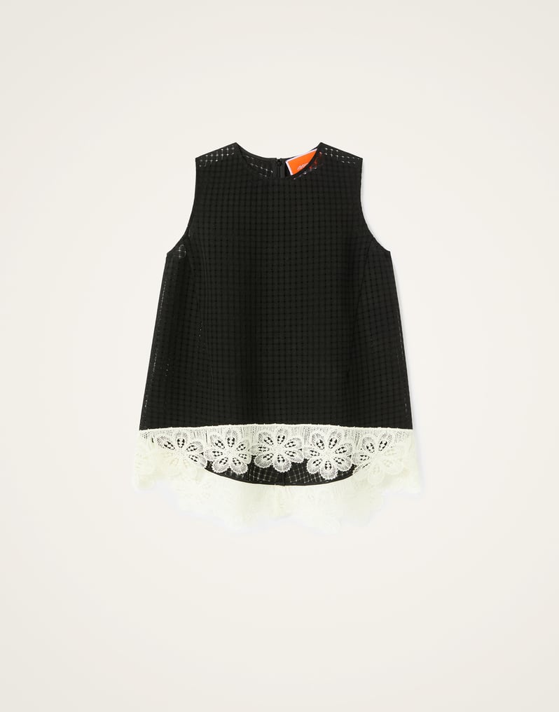 La DoubleJ La Scala Top La DoubleJ La Scala Top Solid Black TOP0159COT077SOLIDBL01