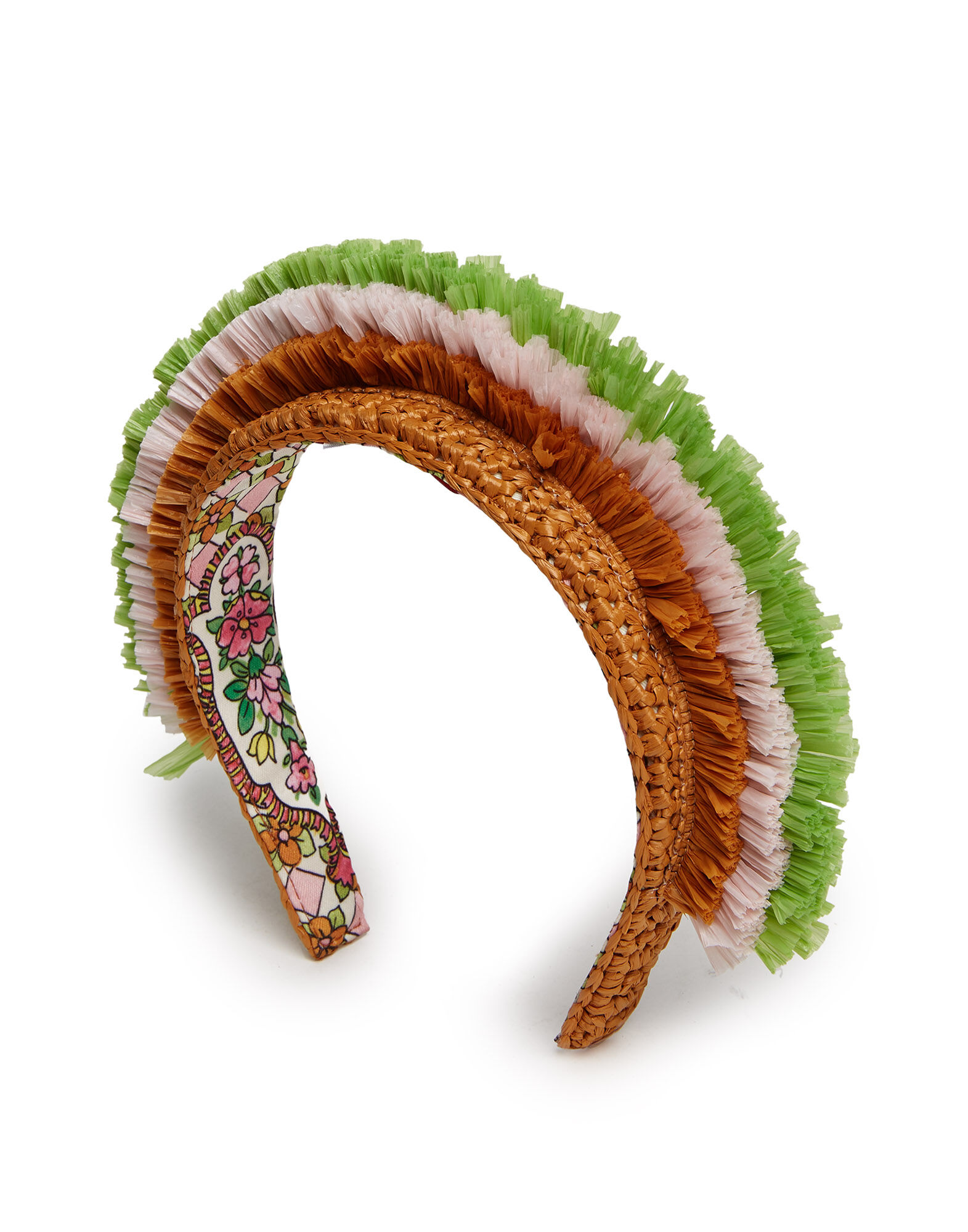 La DoubleJ Halo Headband Solid Ocher HEB0011RAF003SOLIDOR06