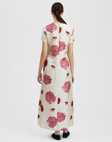 La DoubleJ Swing Dress La DoubleJ Swing Dress Ortensia White DRE0001SIL001ORT01WH01