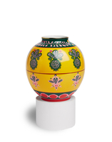 La DoubleJ Bubble Vase Pineapple Giallo VAS0003CER001PNP0014