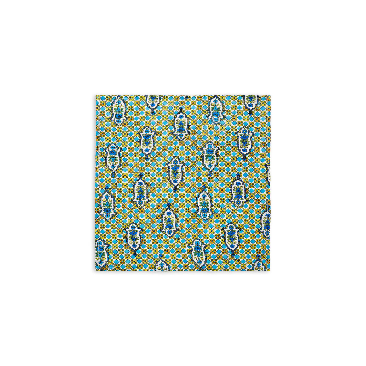 Shop La Doublej Large Napkins Set Of 2 (45x45) In Santachiara