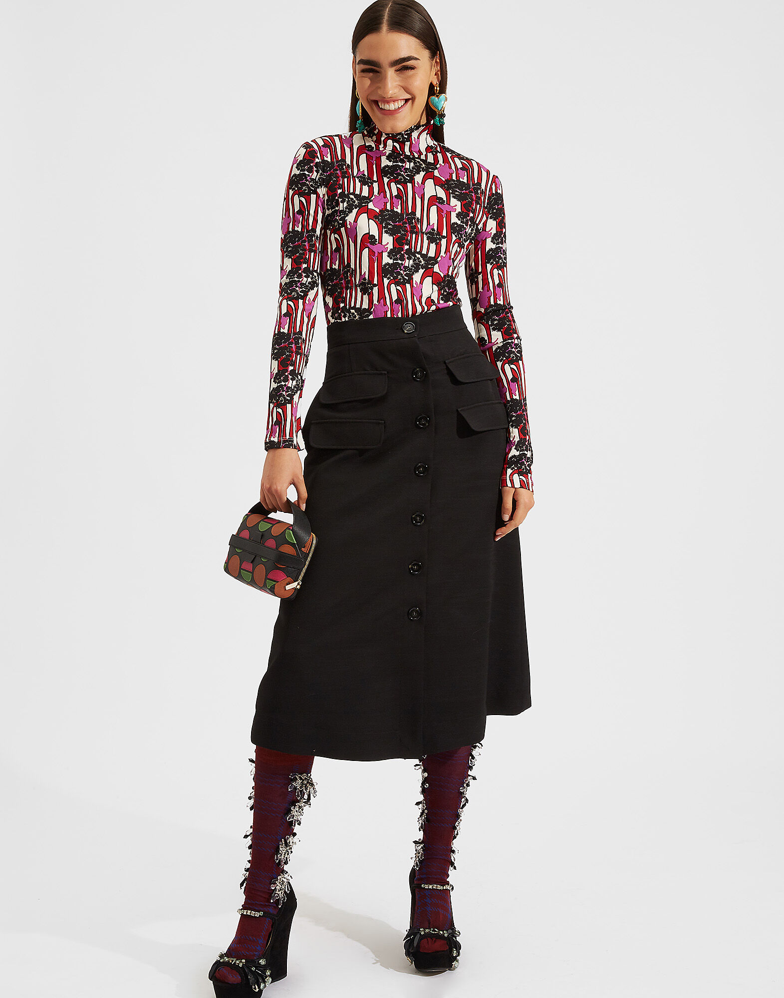 LaDoubleJ Turtleneck Ant Farm SHI0030JER003ANT0001