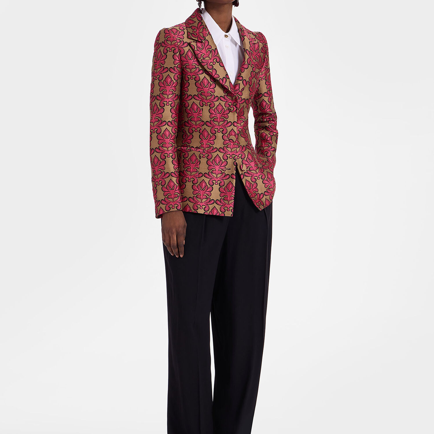 La Doublej 24/7 Jacket In Herald Fuchsia