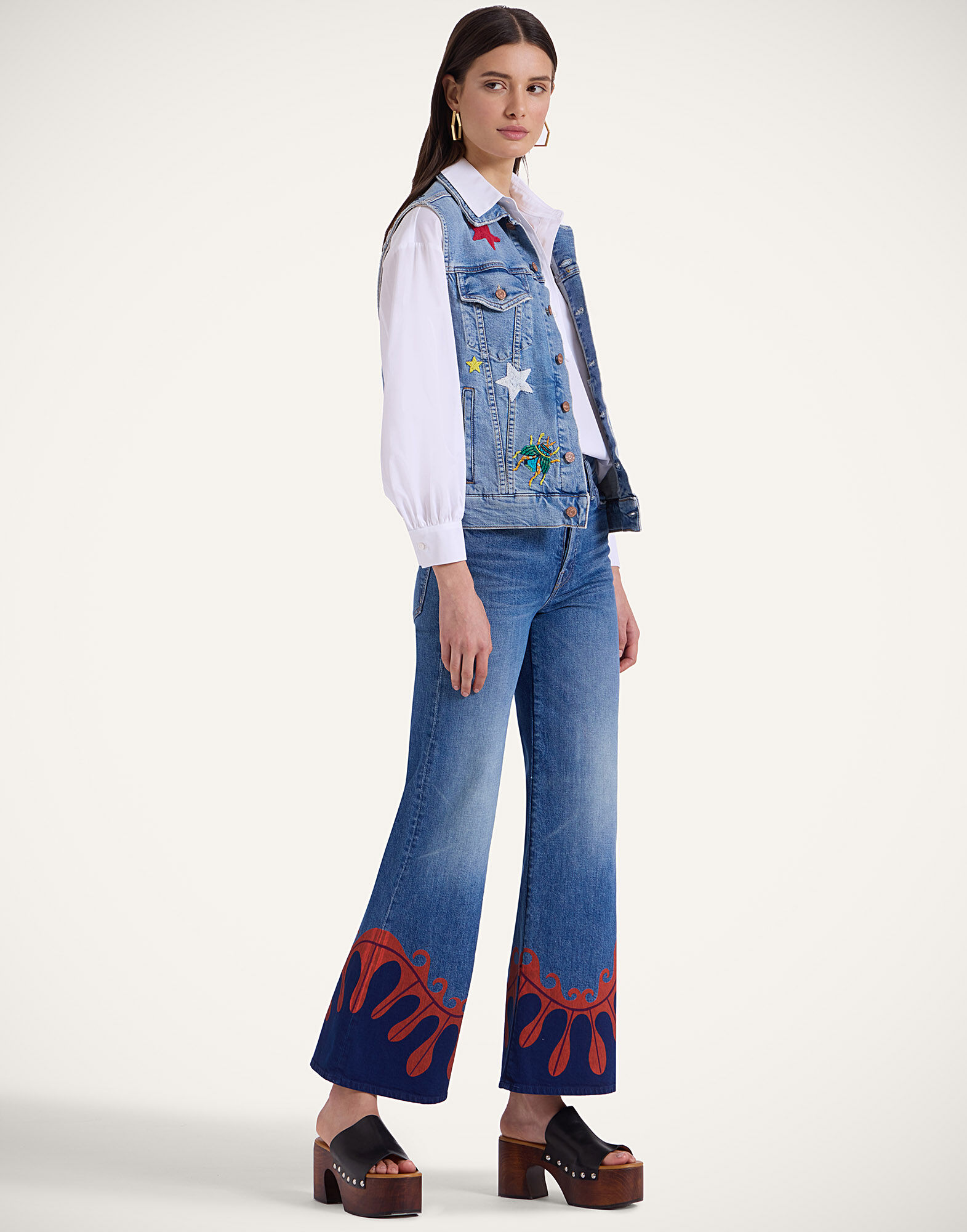 La DoubleJ The Tomcat Roller Jeans Deep In The Pacific Blue TRO0167DEN011PCF04BU03