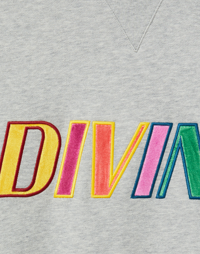 La DoubleJ Off Court Sweatshirt La DoubleJ Off Court Sweatshirt Divine Grey SWE0035JER054SOE09GY02