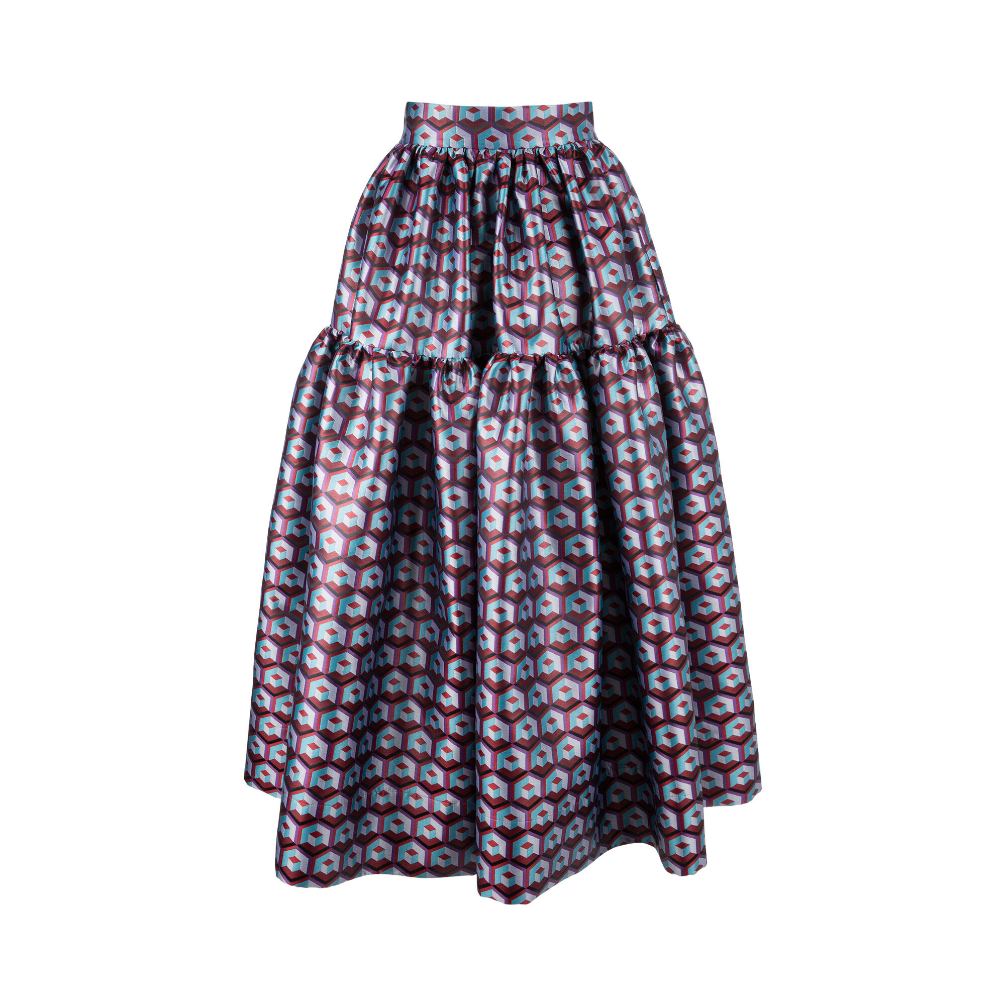 LaDoubleJ Oscar Skirt Cubi Rossi SKI0012JAC003CUB0001