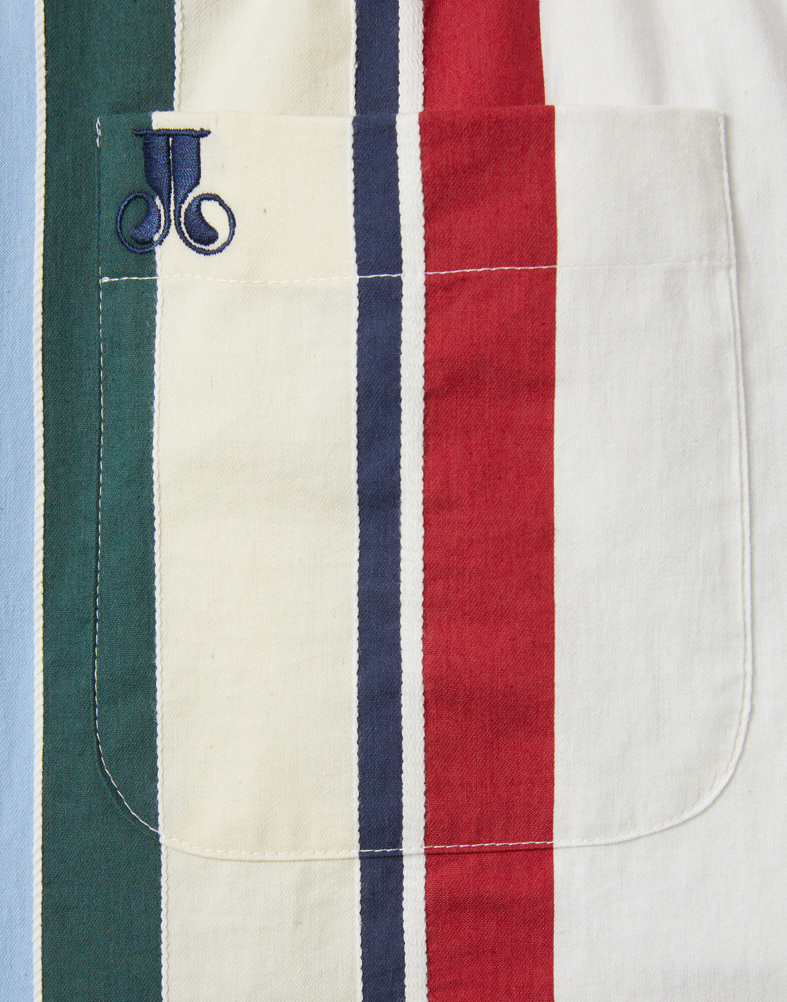 La DoubleJ Pull-Up Shorts Stripes Multicolor TRO0117JCQ106STR05MU01