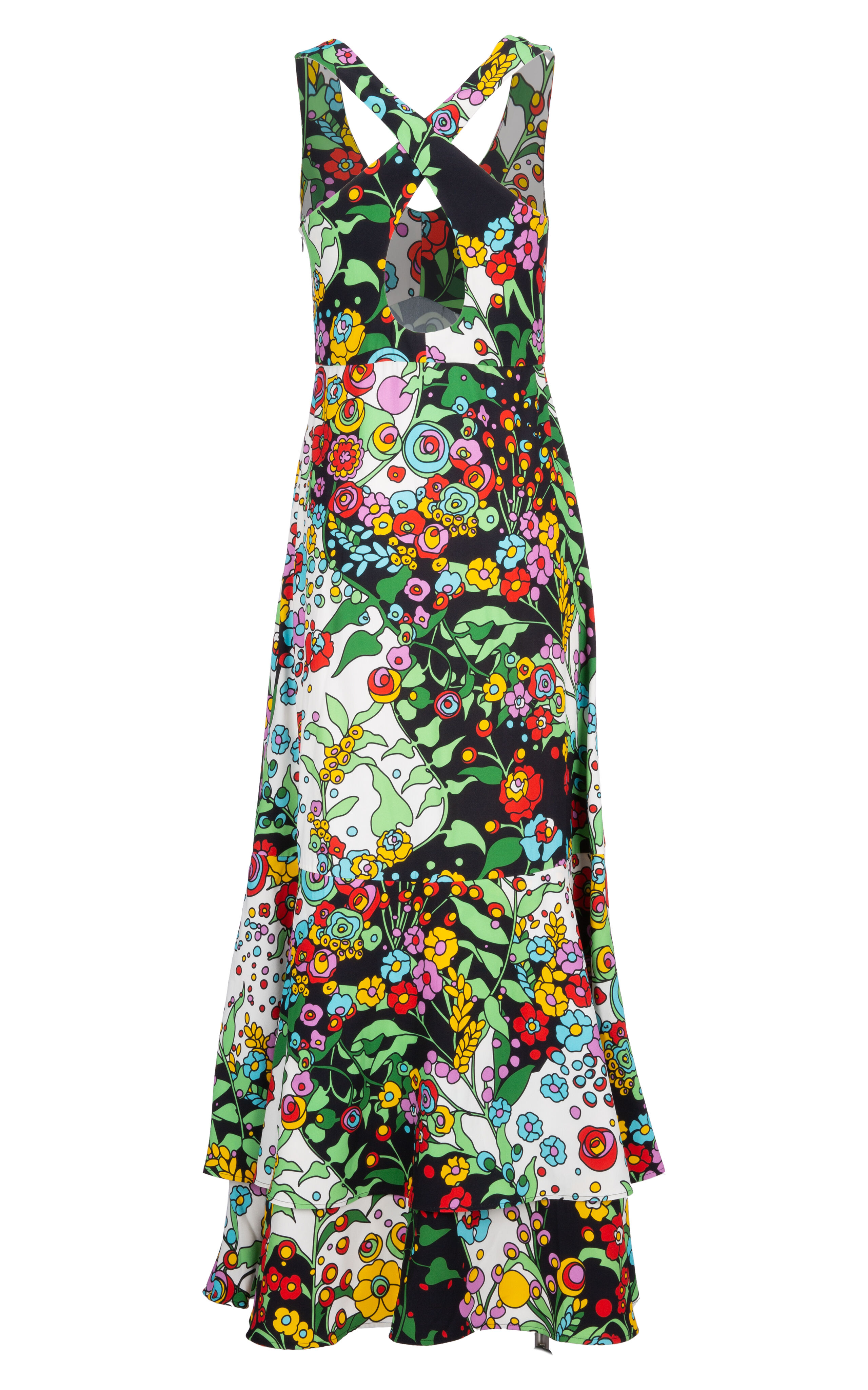 LaDoubleJ Molly Girl Dress Holly Hock DRE0066SAB001HOL0001