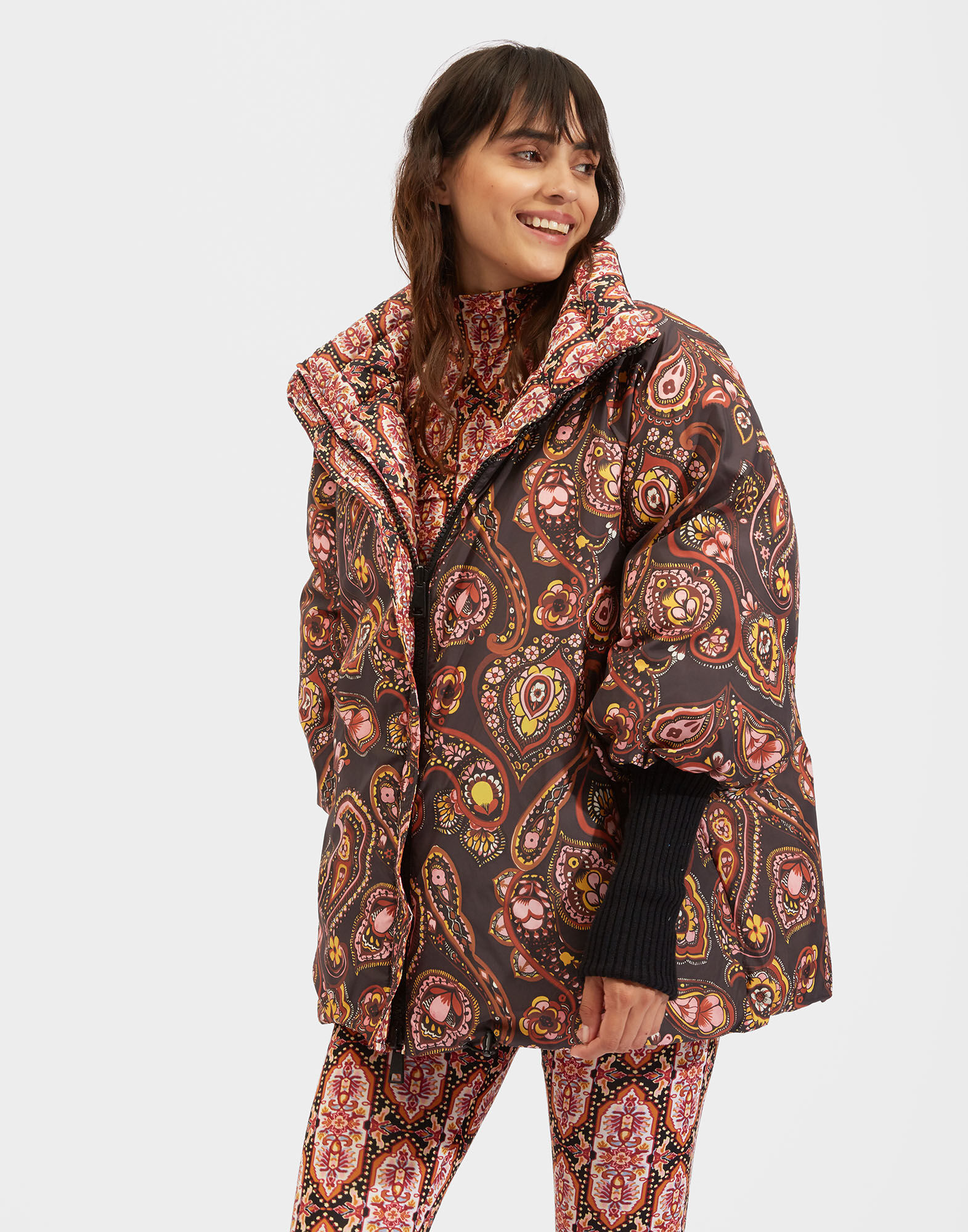 La DoubleJ Reversible St. Moritz Jacket Tapestry DOW0003NYL003TAP0001