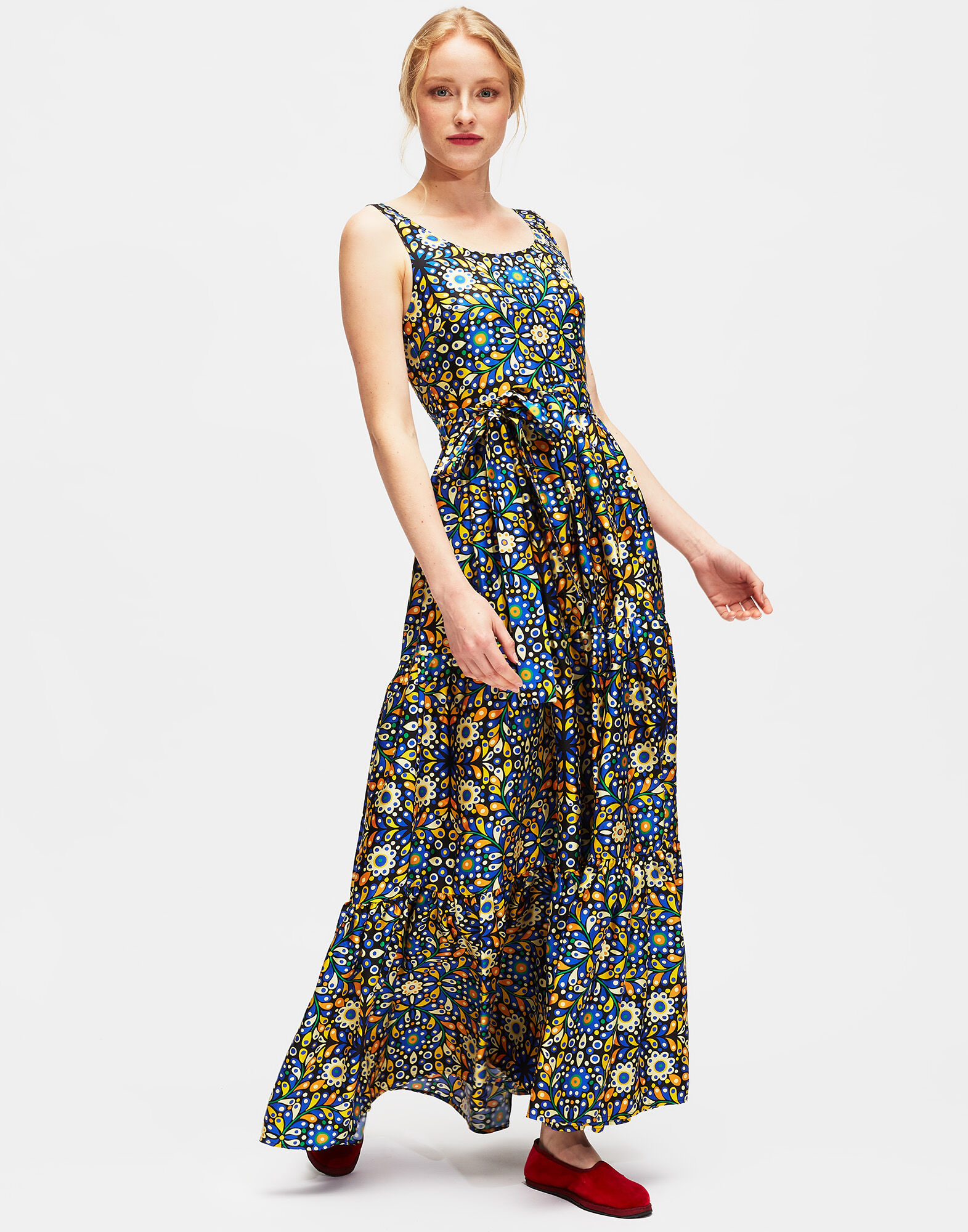 LaDoubleJ Pellicano Dinner Dress Confetti Blu DRE0034SIL001CON0002