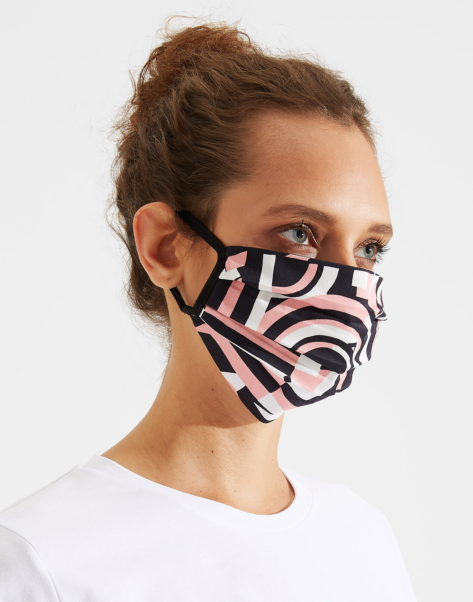 LaDoubleJ Mask Set of Three Multicolor MAS0001COT006LDJ0002