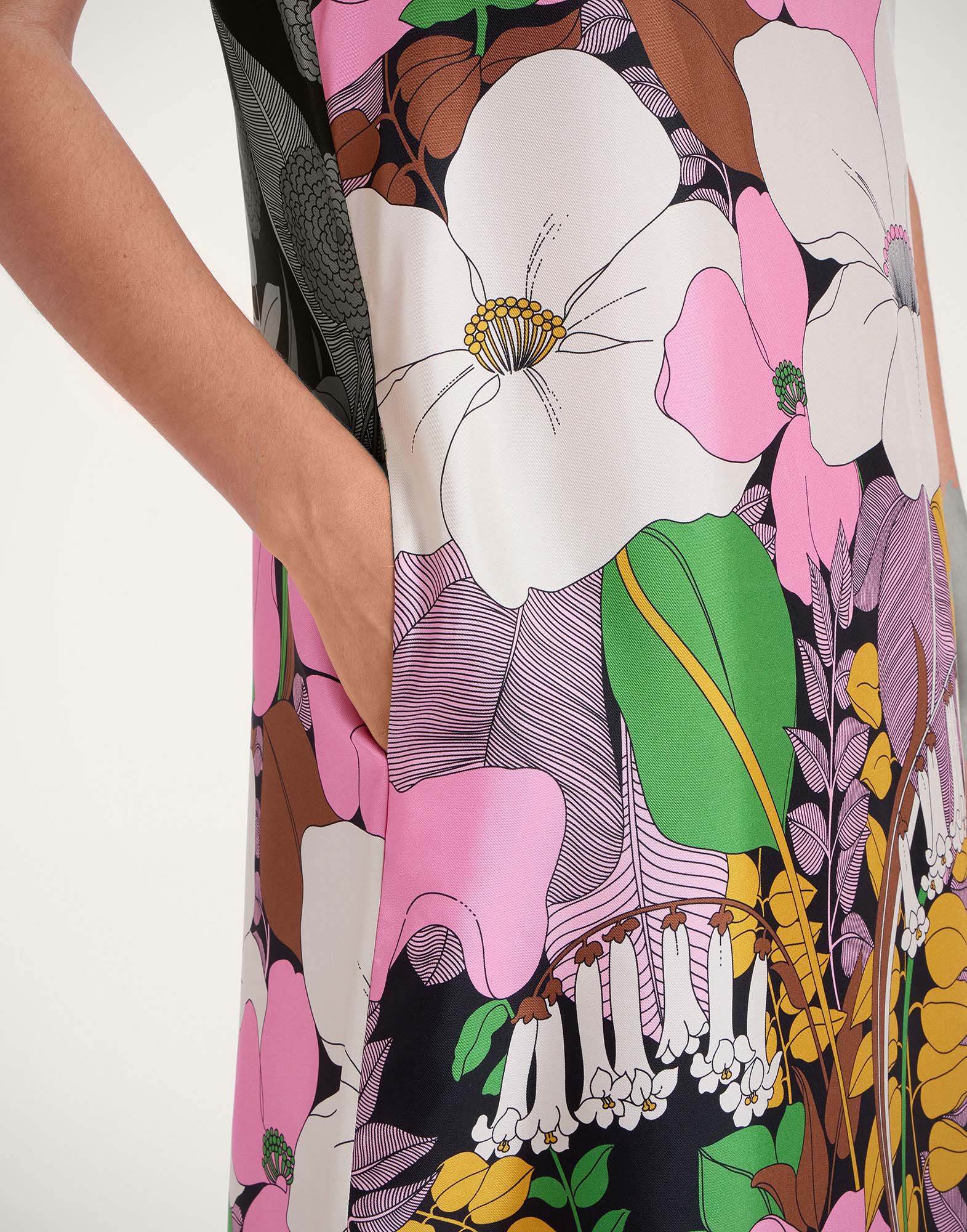 Swing Dress in Big Flower for Women | La DoubleJ