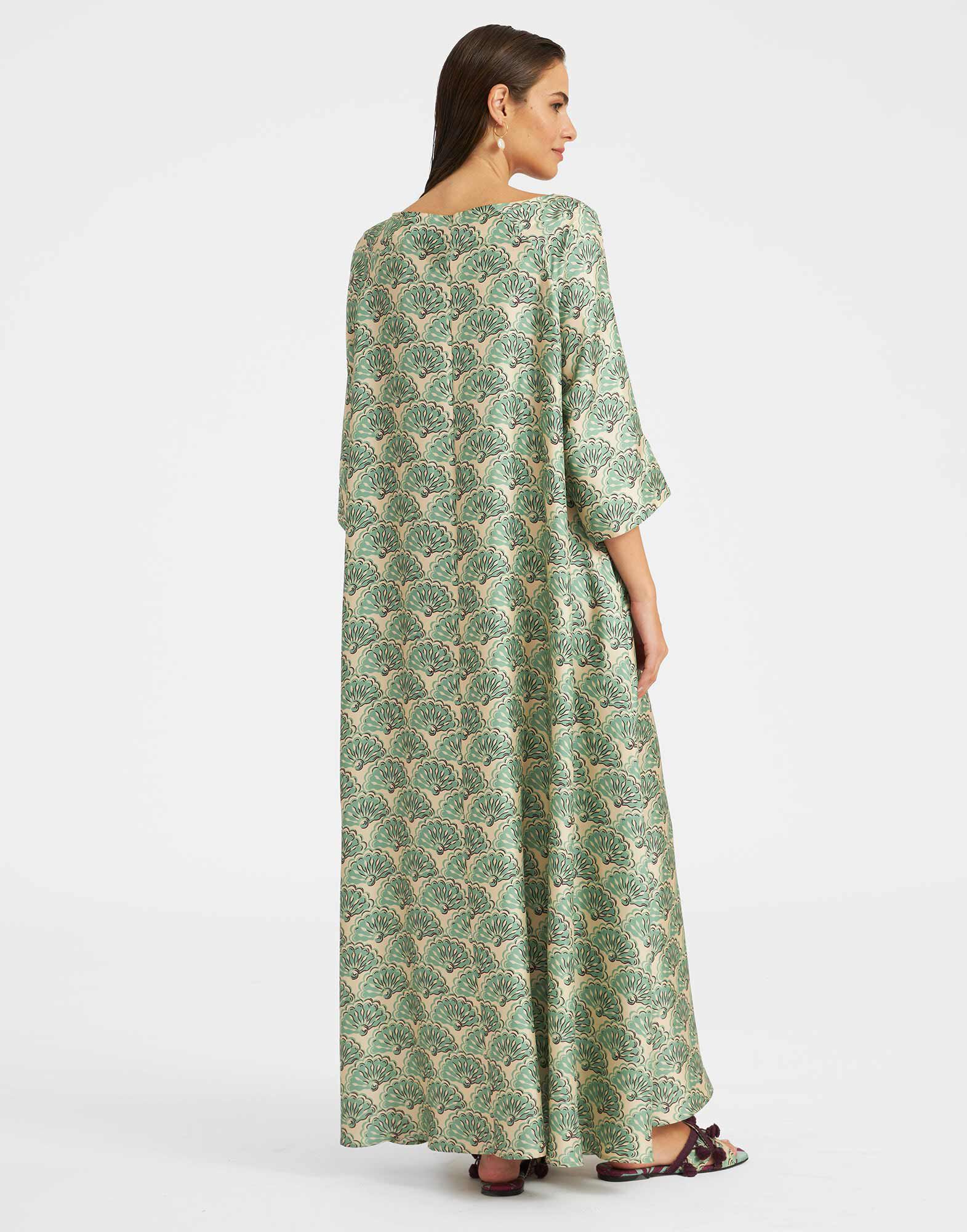 Long sleeve muumuu dresses on sale