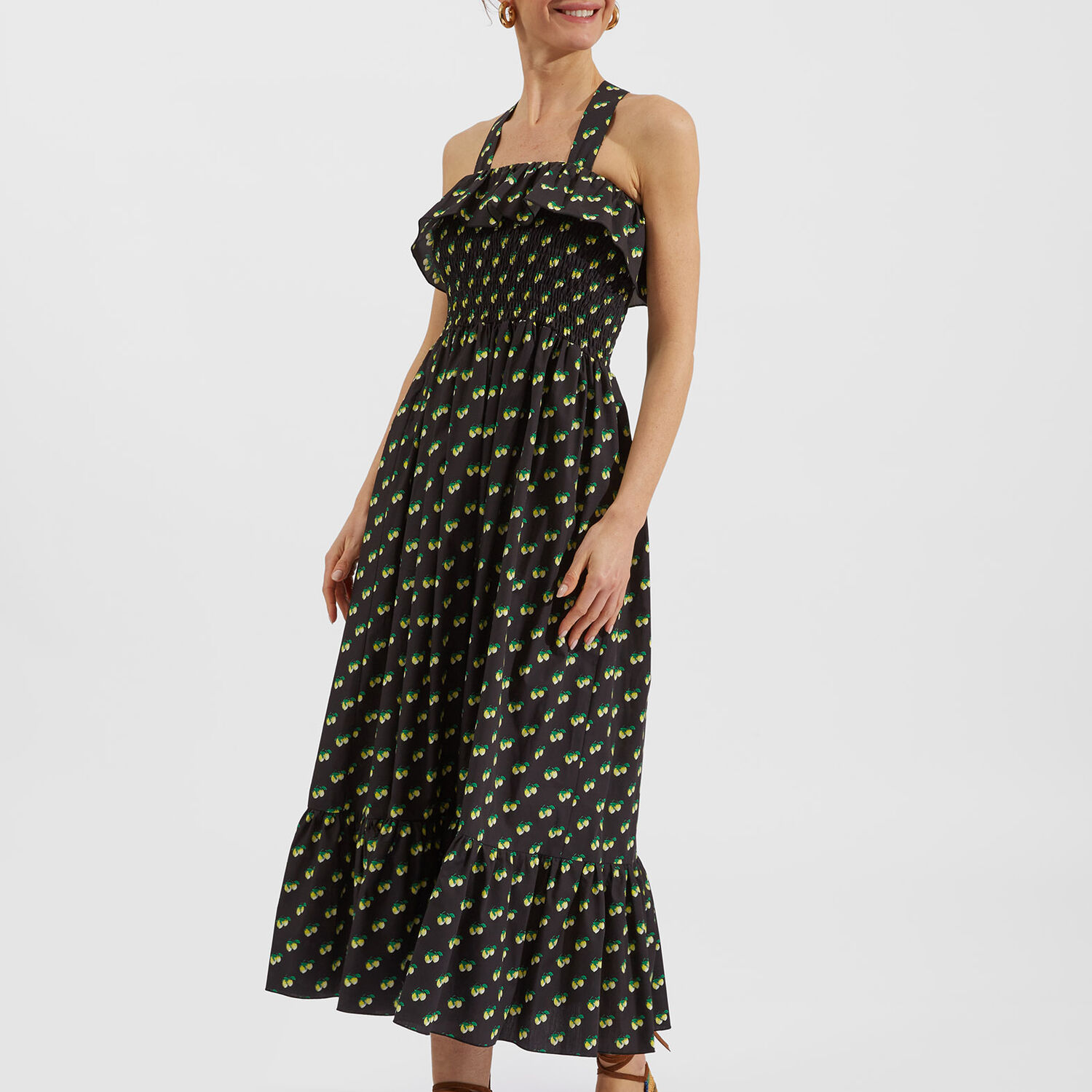 La Doublej Sunkissed Dress In Limoncello