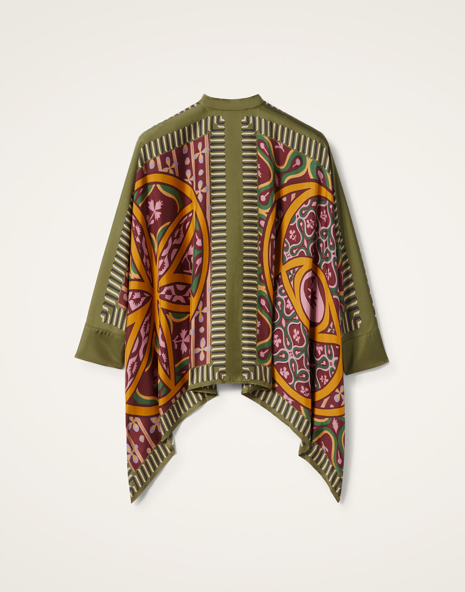 La DoubleJ Foulard Shirt Eclipse Plac&eacute;e Yellow SHI0059SIL006ECL05YE02