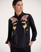 La DoubleJ Boy Shirt La DoubleJ Boy Shirt Sylph Placée Black SHI0040SIL001SYL04BL01