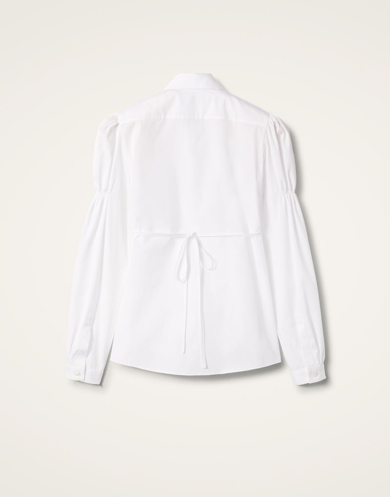 La DoubleJ Franca Shirt La DoubleJ Franca Shirt Solid White SHI0124COT064SOLIDWH01