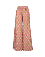 LaDoubleJ Palazzo Pants Libellule Rosa TRO0003SIL001LIB0004