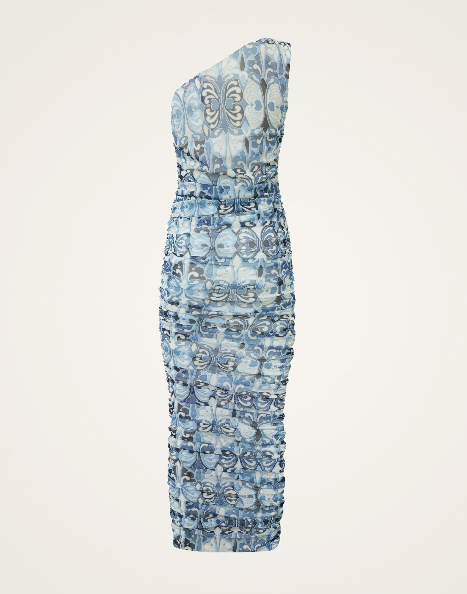 La DoubleJ One Shoulder Bandage Dress Cocoon Blue DRE1072TUL003COC01BU03