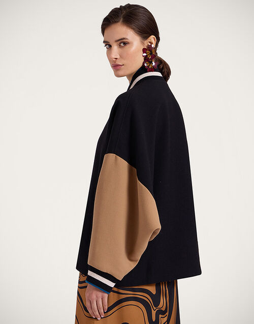 La DoubleJ Brooklyn Bomber Solid Black JAC0128WOL024SOLIDBL01