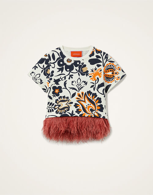 La DoubleJ La Scala Tee La DoubleJ La Scala Tee Selva White TSH0026JER039SEL06WH01