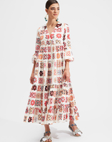 LaDoubleJ Jennifer Jane Dress LaDoubleJ Jennifer Jane Dress Vetrata Bianco DRE0114COT001VET0002