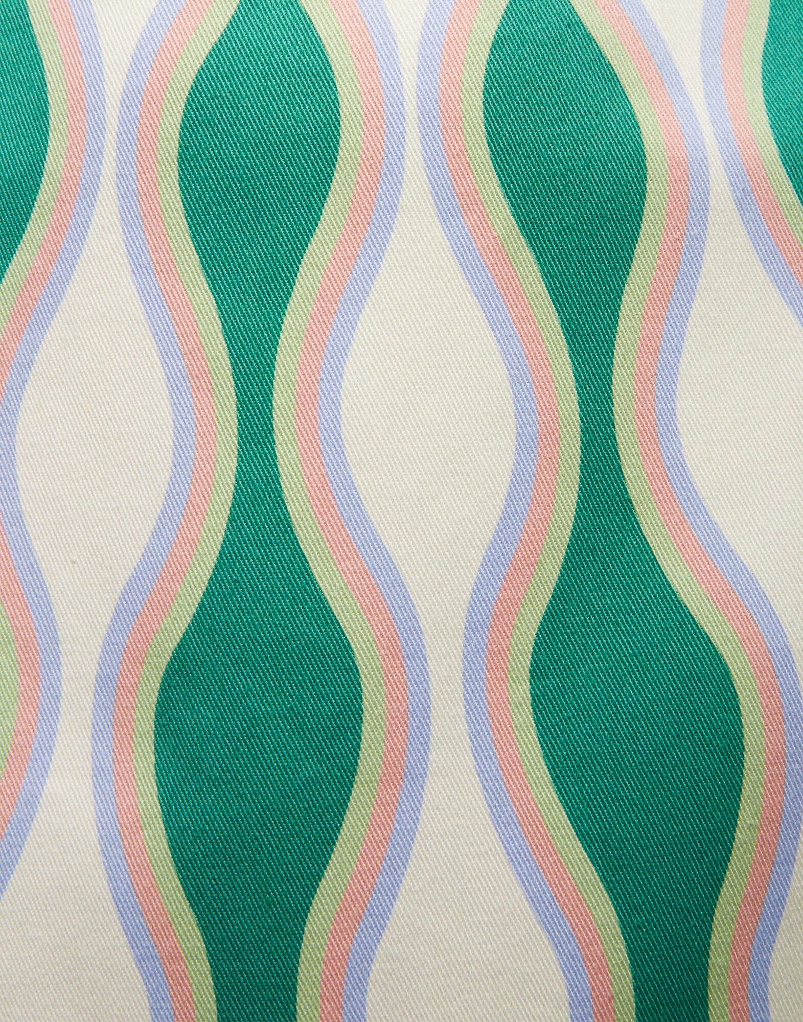 La DoubleJ Sophia Dress Macro Plates Placed Rosa DRE0448COT037MCP02PI01