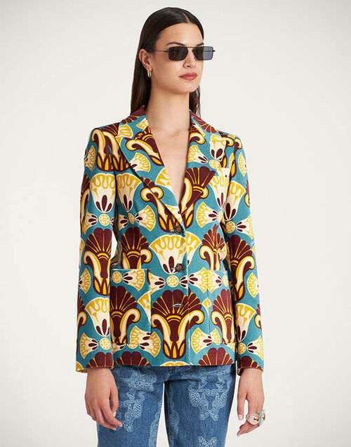 La DoubleJ 24/7 Jacket Dendera Light Blue JAC0048VEL001DEN01BU01