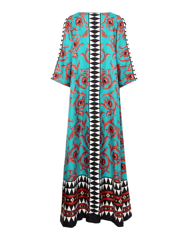 LaDoubleJ Muumuu Dress LaDoubleJ Muumuu Dress Cartwheel DRE0225SIL006CRW0001