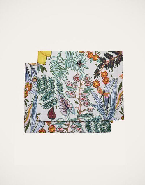 La DoubleJ Placemat Set Of 2 La DoubleJ Placemat Set Of 2 Botanical TBM0001LIN001BOT0005