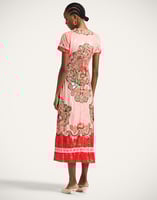 La DoubleJ Super  Swing Dress La DoubleJ Super  Swing Dress Cornucopia Pink DRE1014PAI015CRN04PI11