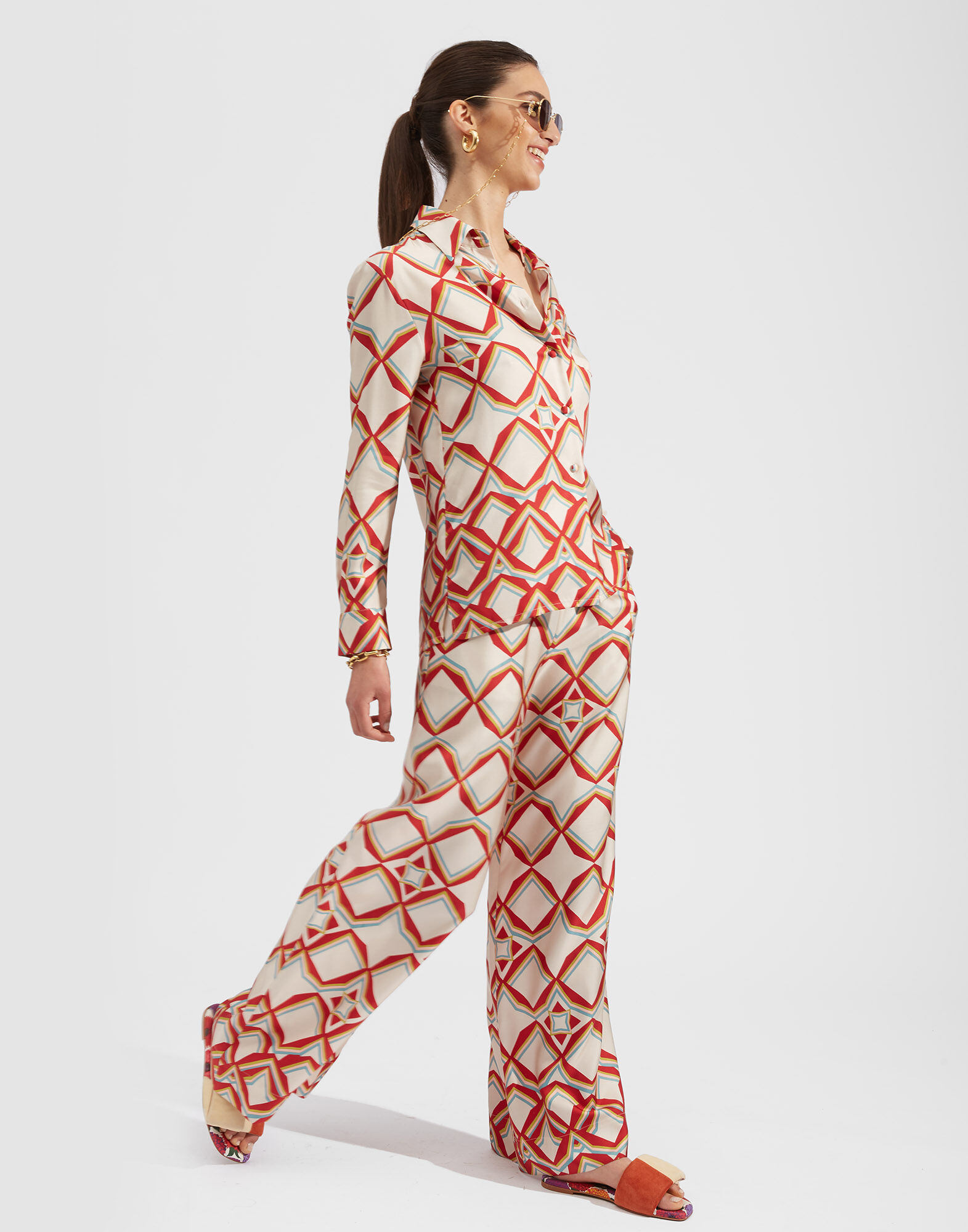 La DoubleJ Boy Shirt Diamonds SHI0001SIL001DIA0001