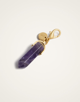 La DoubleJ Pillar Charm La DoubleJ Pillar Charm 24k Gold Plate & Amethyst CHM0017BRA003AME01YE05