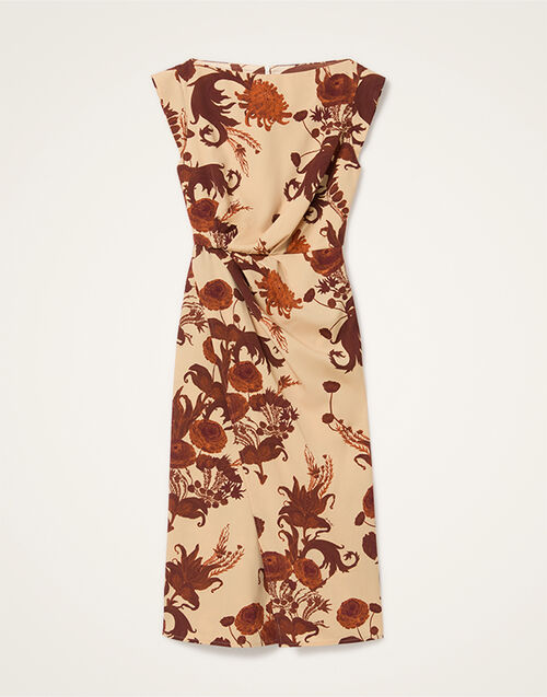 La DoubleJ Day To Dinner Dress Coven Buttercream DRE1118WOL037COV01WH09
