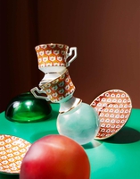 La DoubleJ Espresso Cup & Saucer Set of 2 La DoubleJ Espresso Cup & Saucer Set of 2 Cubi Oro DIS0007CER001CUB0006