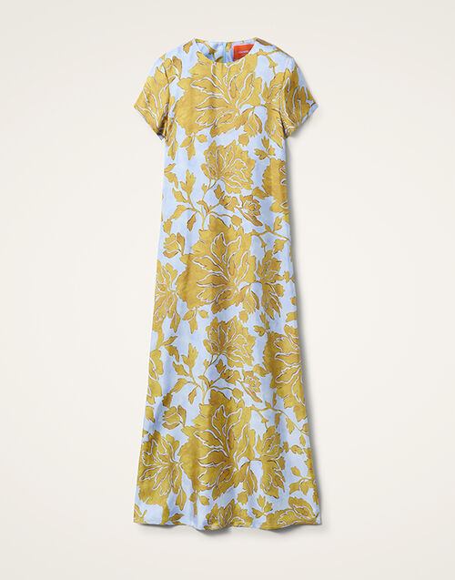 La DoubleJ Swing Dress Tangle Light Blue DRE0001SIL001TAN01BU01