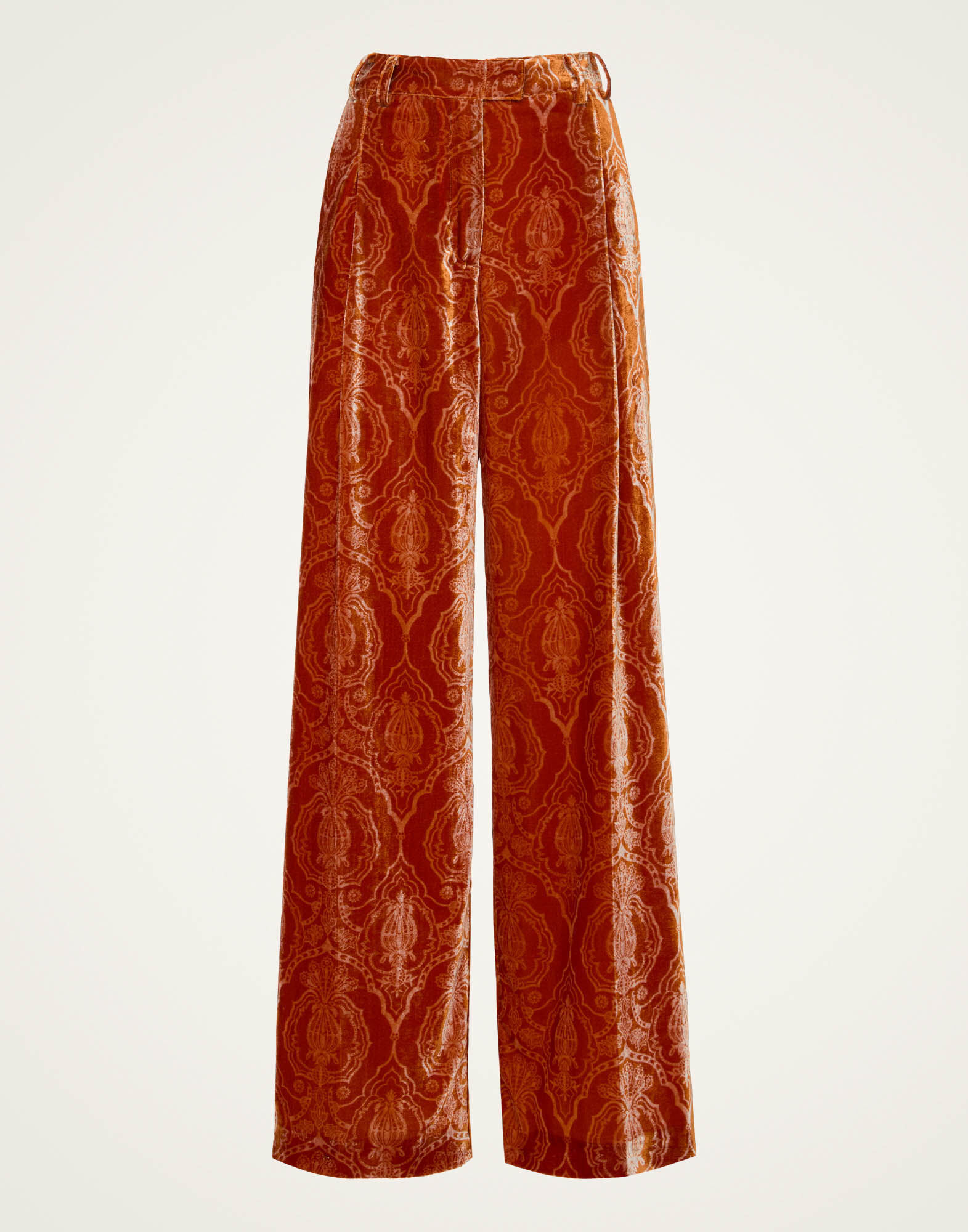 La DoubleJ Loose Pants Banquet Orange TRO0135DEV003BQT03OR02