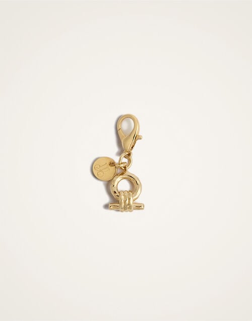 La DoubleJ Shen Loop Charm La DoubleJ Shen Loop Charm 24k Gold Plate CHM0014BRA003SOLIDYE05