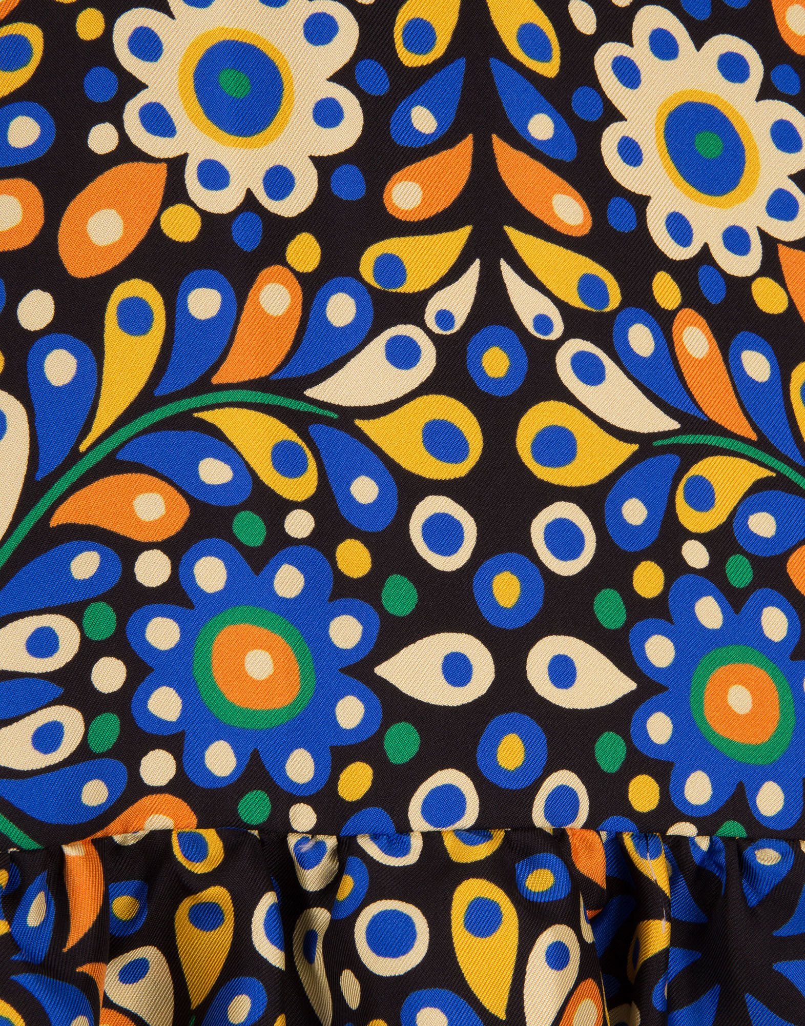 LaDoubleJ Big Mama Dress Confetti Blu DRE0049SIL001CON0002