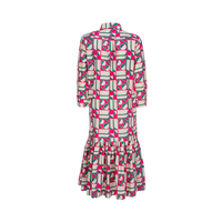 LaDoubleJ Getting my Croissant Dress LaDoubleJ Getting my Croissant Dress Geometrico Rosa DRE0028COT001GEO0002