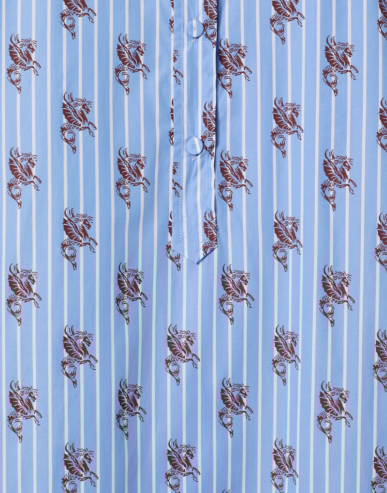 La DoubleJ Poet Shirt La DoubleJ Poet Shirt Gryphos Light Blue SHI0055COT059GRY03BU01