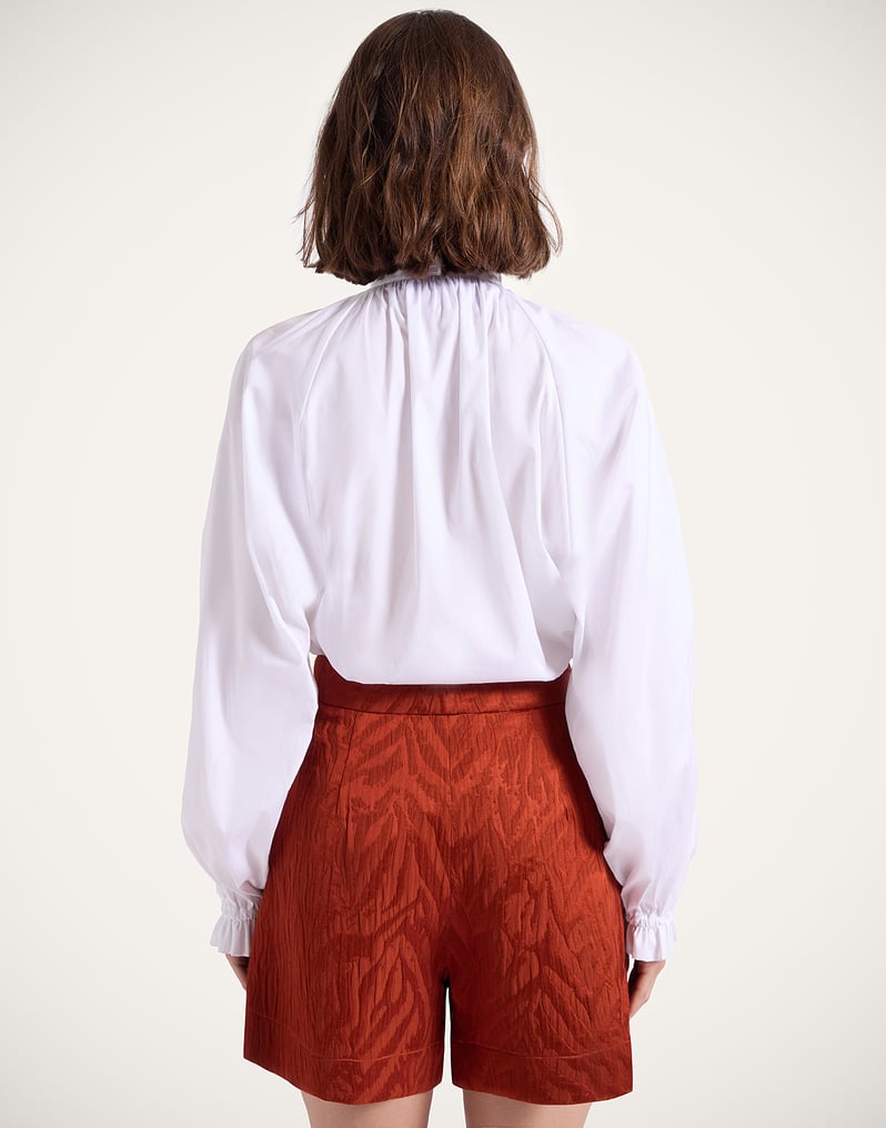 La DoubleJ Cerere Blouse La DoubleJ Cerere Blouse Solid White SHI0120COT064SOLIDWH01